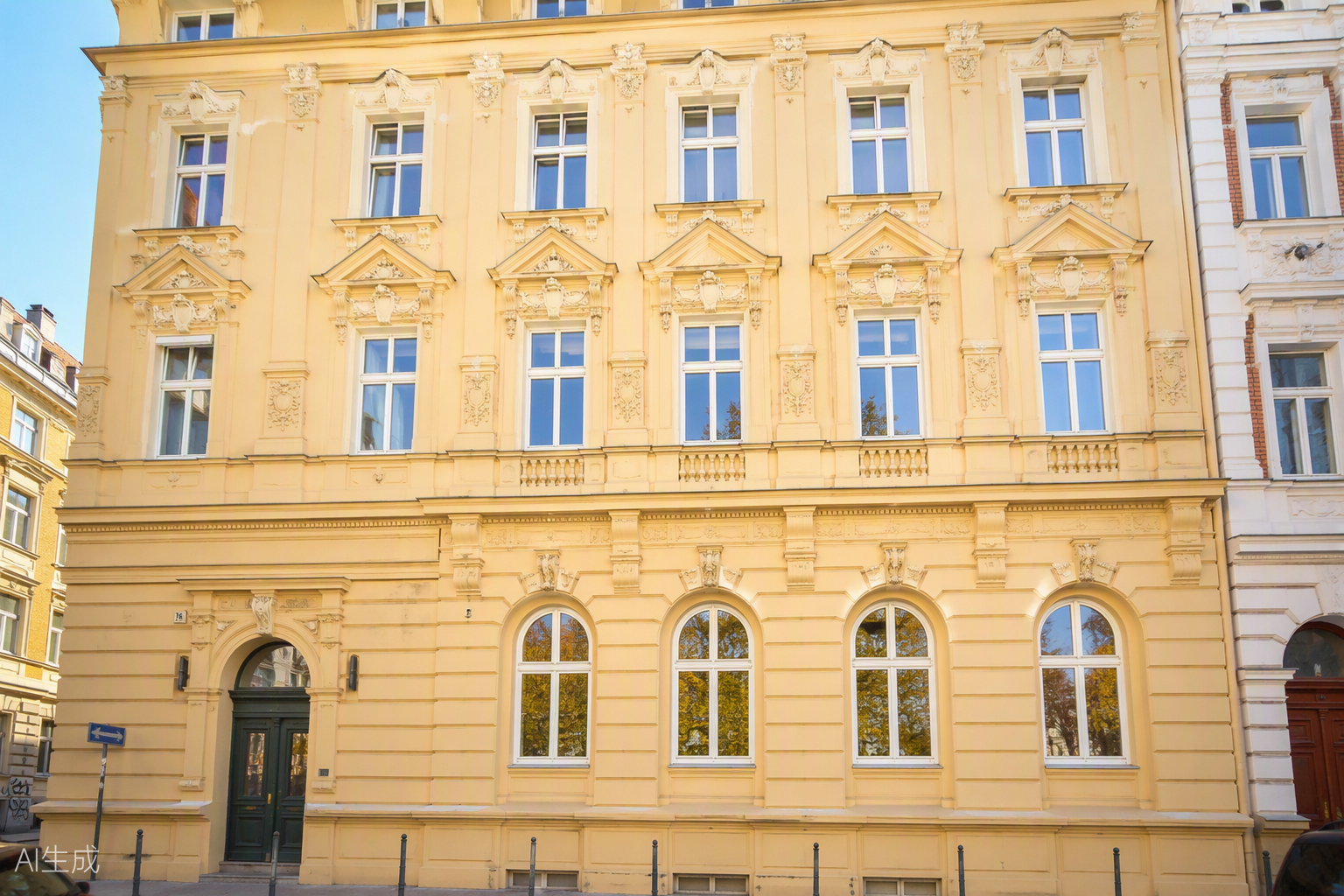 Fassadensanierung Gründerzeit-Haus