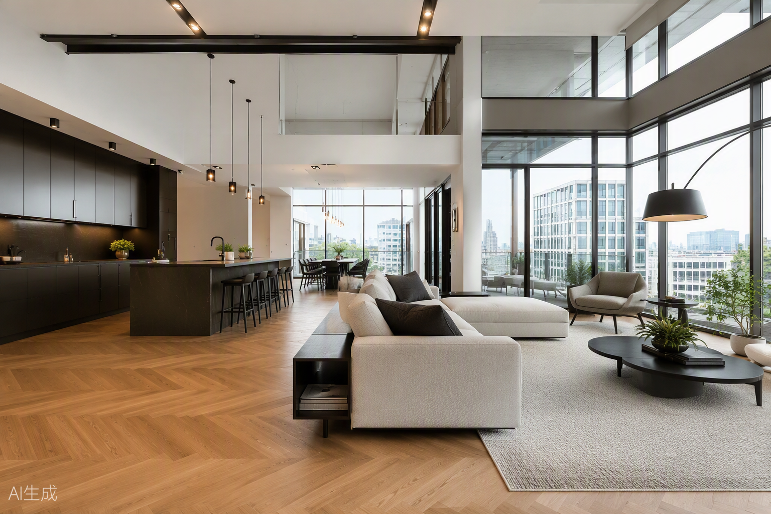 Loft-Innenausbau Altbau